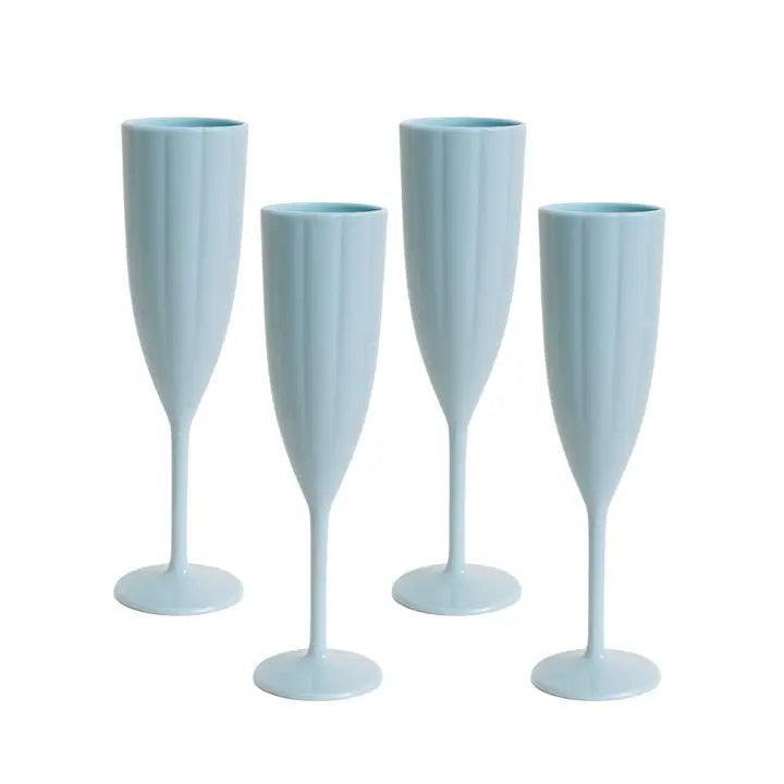 Scalloped Flutes S/4