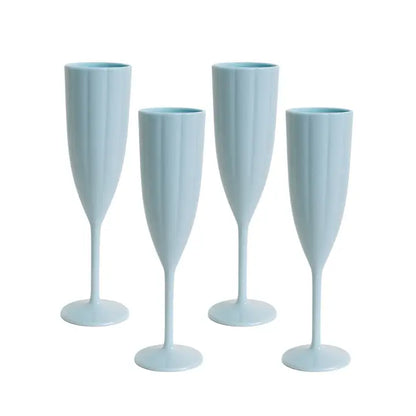Scalloped Flutes S/4