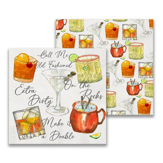 Mixed Cocktails Cocktail Napkins