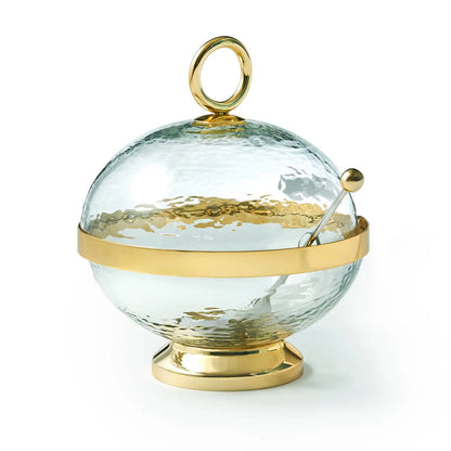 Sphere Stainless Honey Jar