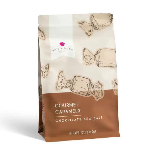Chocolate Sea Salt Gourmet Caramels 6oz