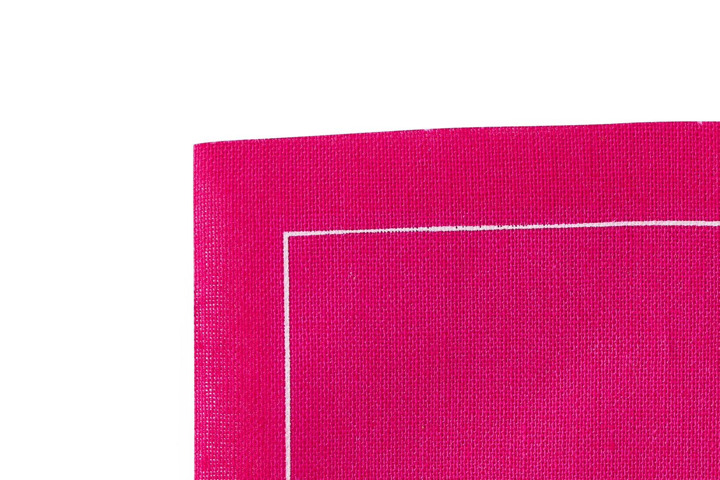 Cotton Cocktail Napkin Roll: Blush Crush (Fuchsia Pink)