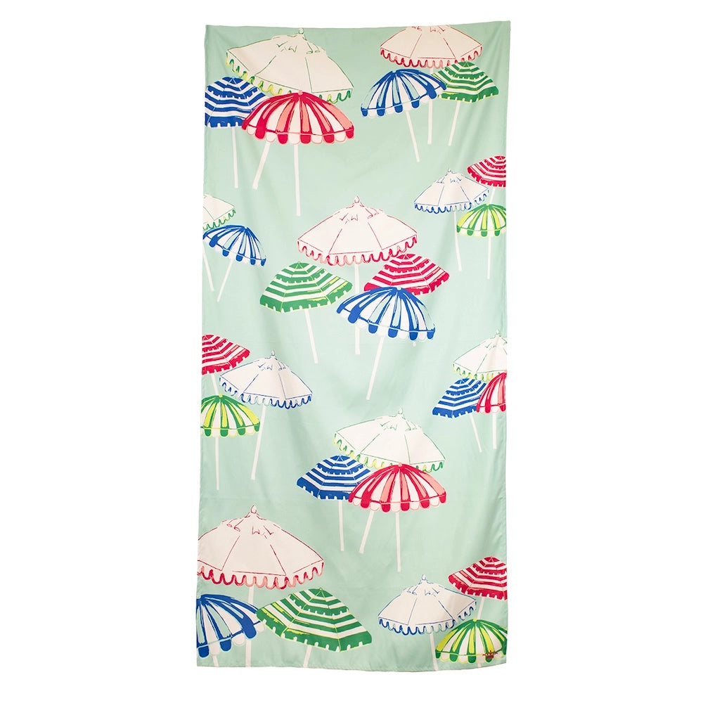 Monterosso Beach Towel Capri/Hot Pink/Sapphire