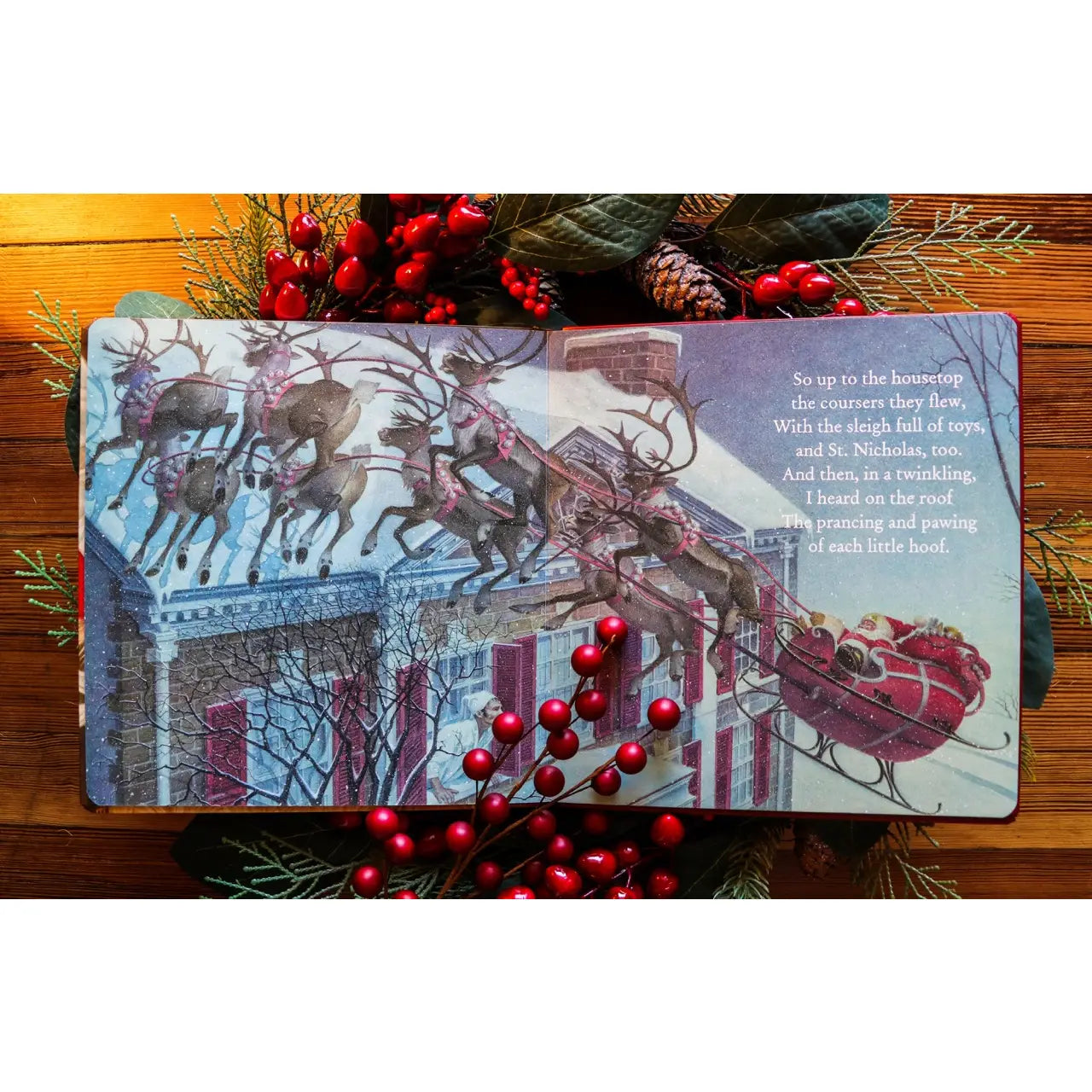 The Night Before Christmas Oversized Padded Board Book