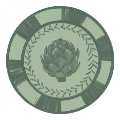 Josephine Artichoke Dessert Plate