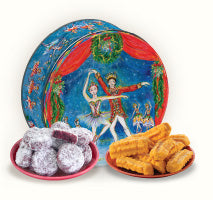 Cheese Straw/Red Velvet Holiday Tin