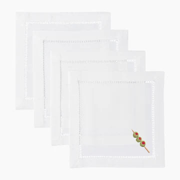 Triple Olive Cocktail Napkins S/4
