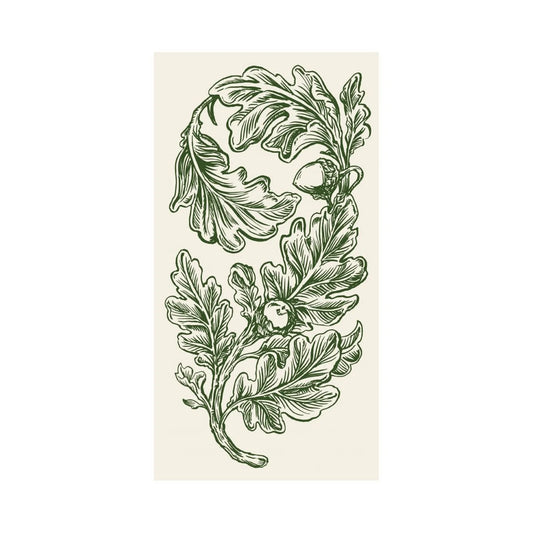 Oak Leaves Guest Napkin