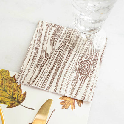 Oak Cocktail Napkin