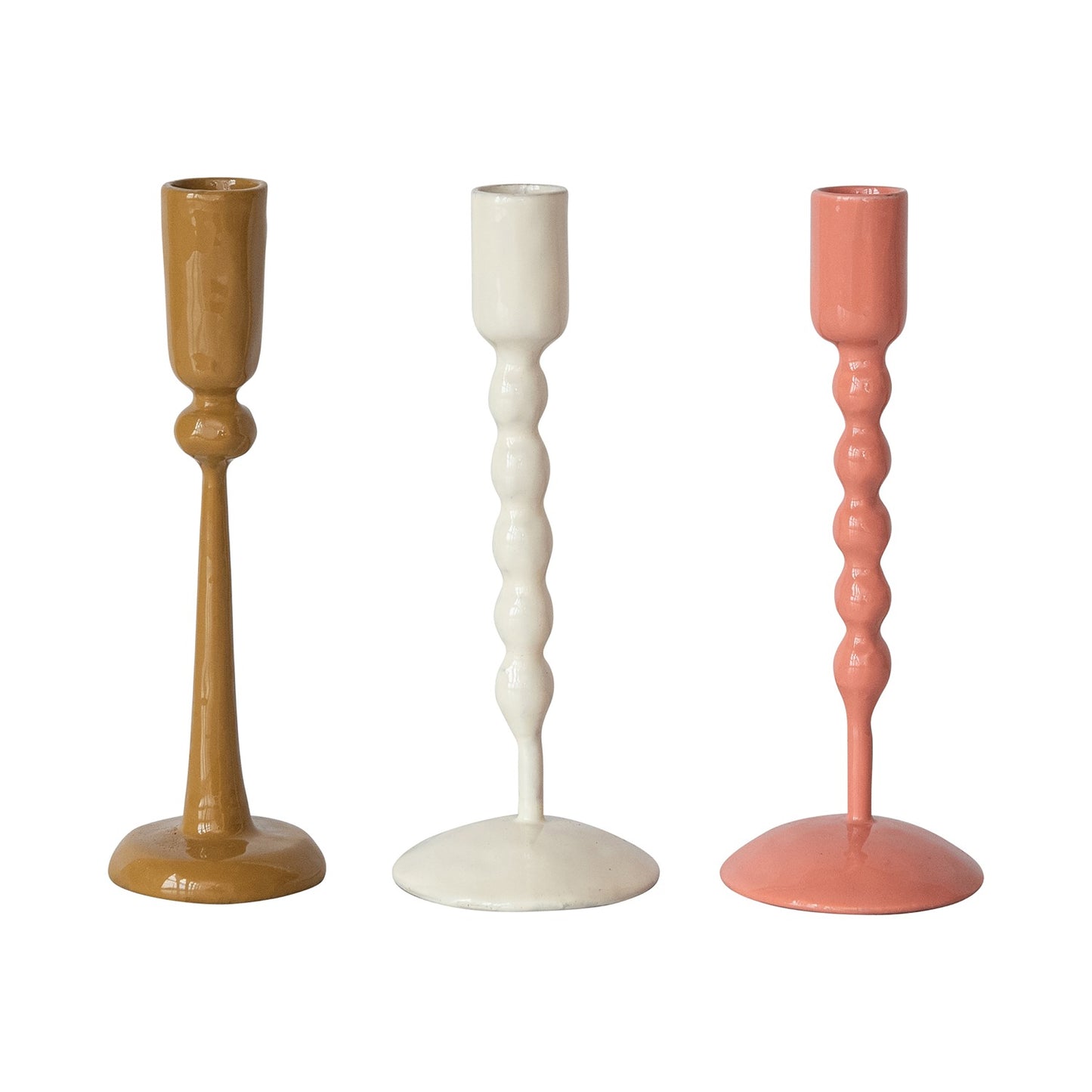 Enameled Candlestick