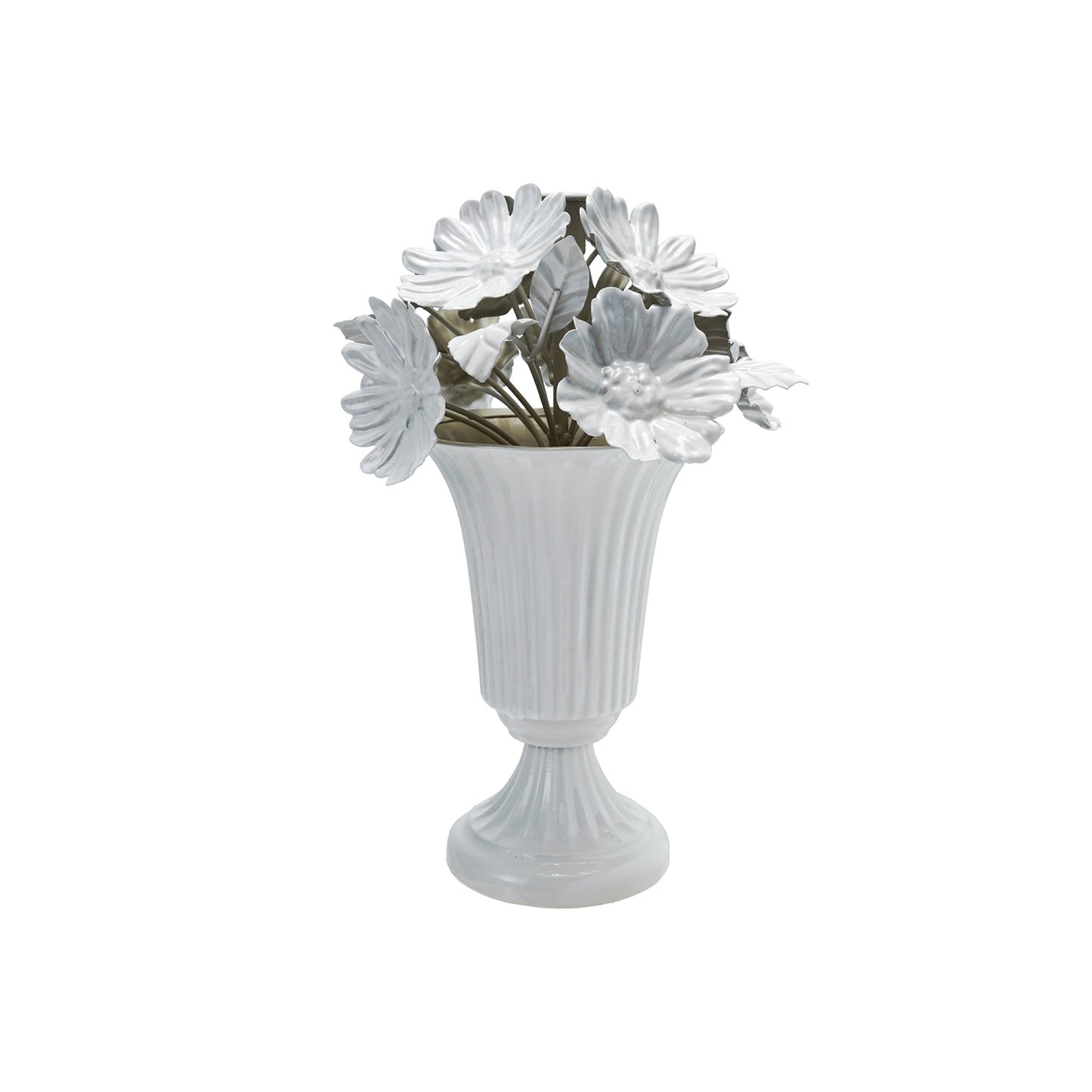Floral Taper Holder Pair