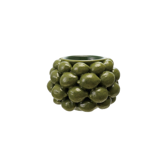 Lime Stoneware Planter