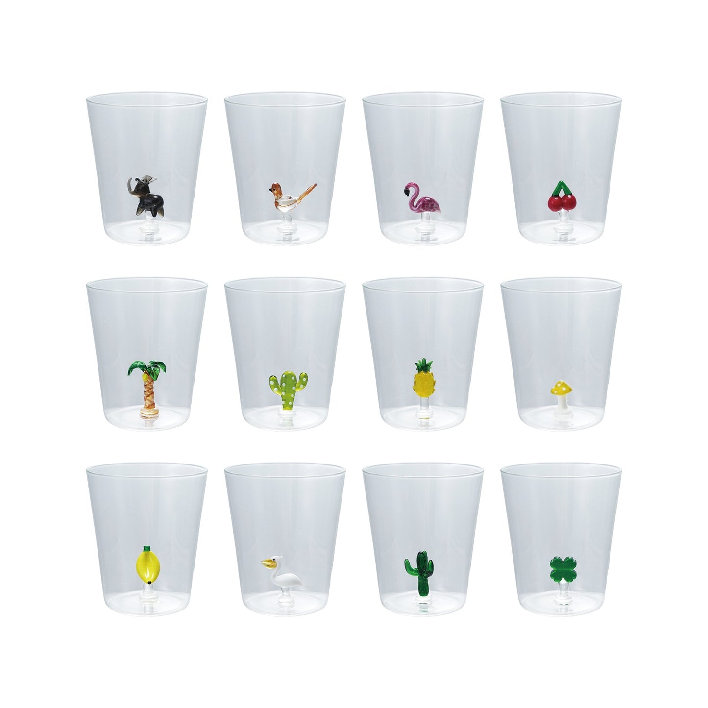 Figure Drinking Glass
