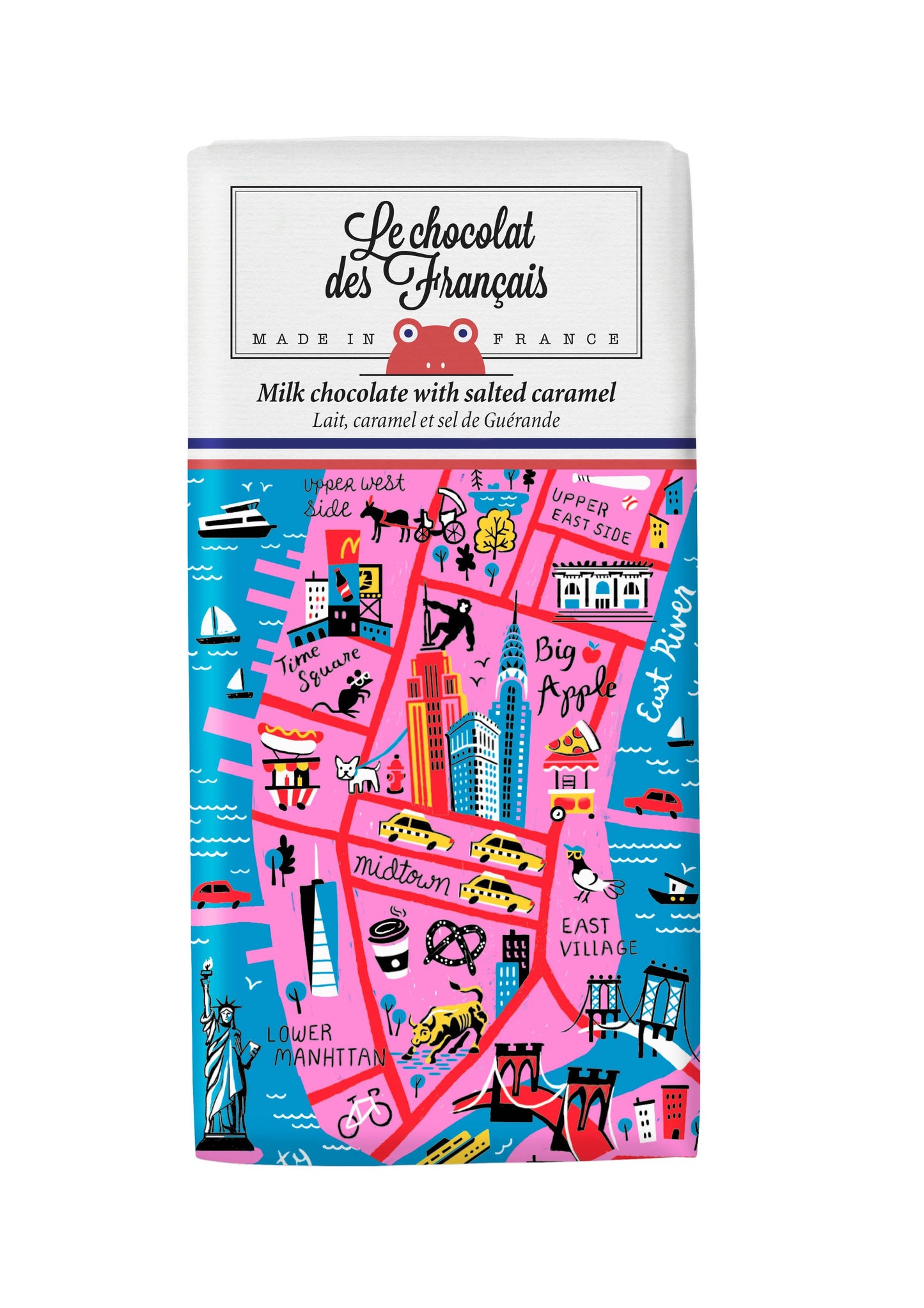 NYC Map Chocolate Bar