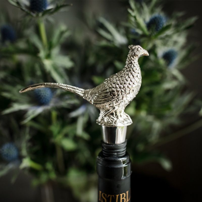 Pheasant Bottle Stopper