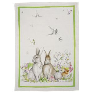Remi Tea Towel - Green