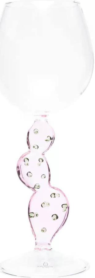 Cactus Stemmed Glass