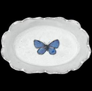 Blue Butterfly Dish