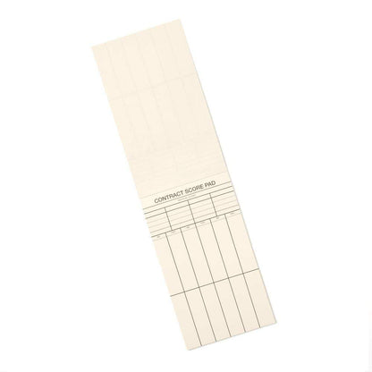 Bridge Score Pad Tortoise