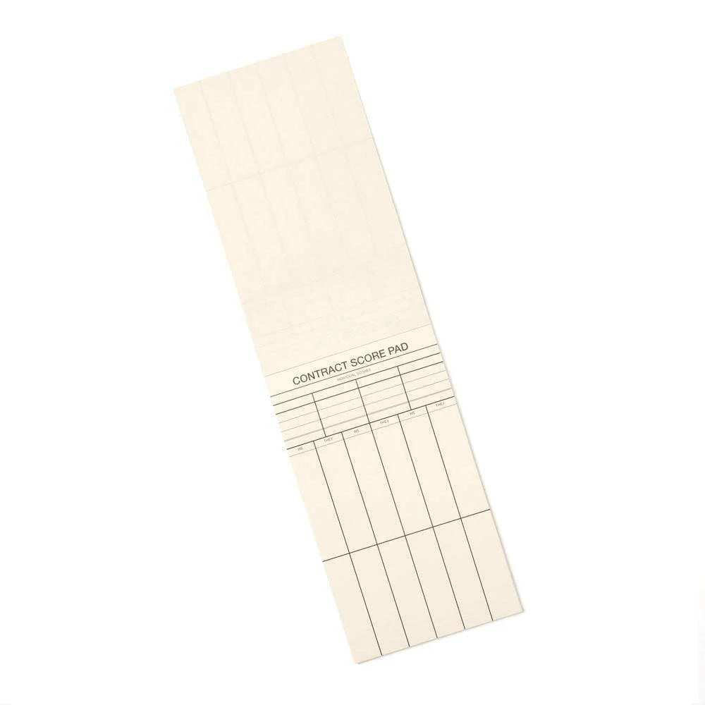 Bridge Score Pad Trellis Green