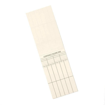 Bridge Score Pad Trellis Green