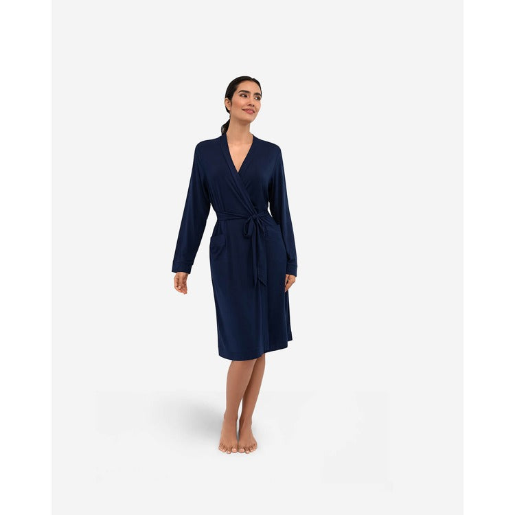 Cooling Modal Robe - Marine Blue
