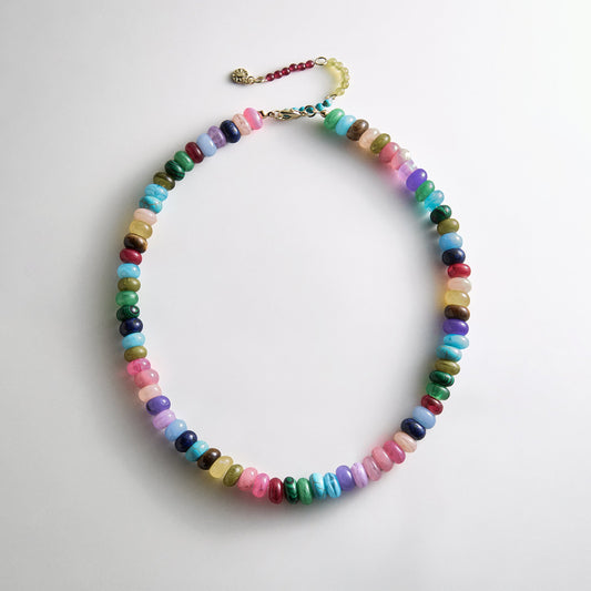 Joyce Semi-Precious Beaded Necklace