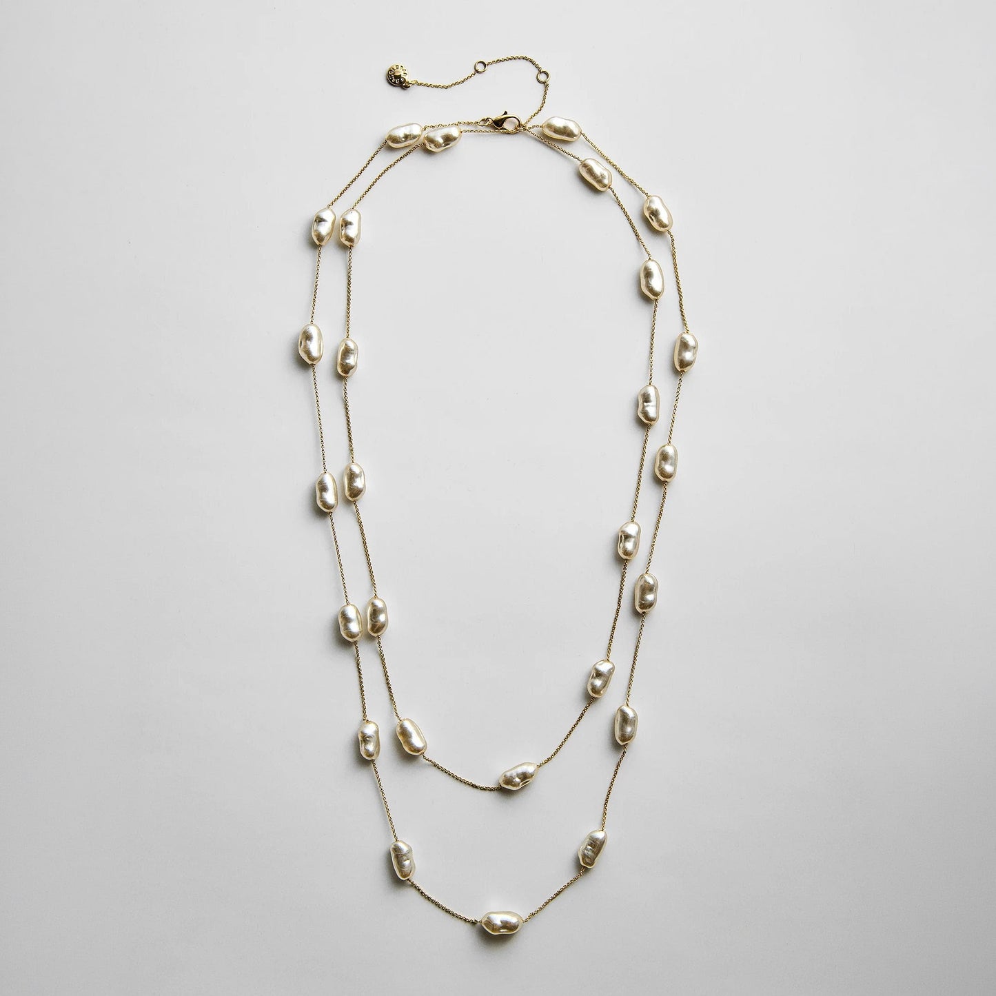 Teagan Long Pearl Necklace