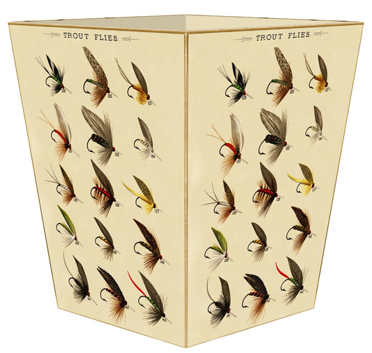 Waste Basket - Trout Flies
