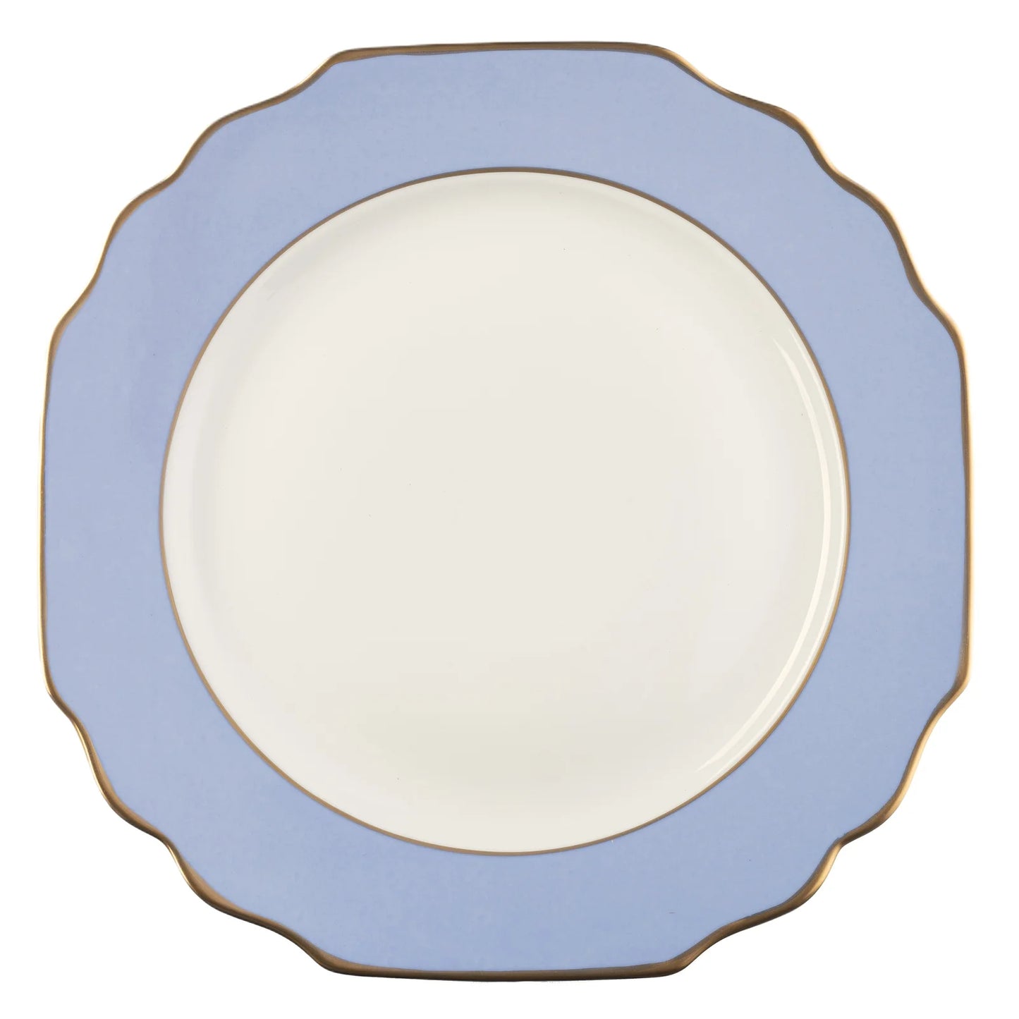 Georgian Colorsheen Salad Plate with Gold Trim (7 colors)