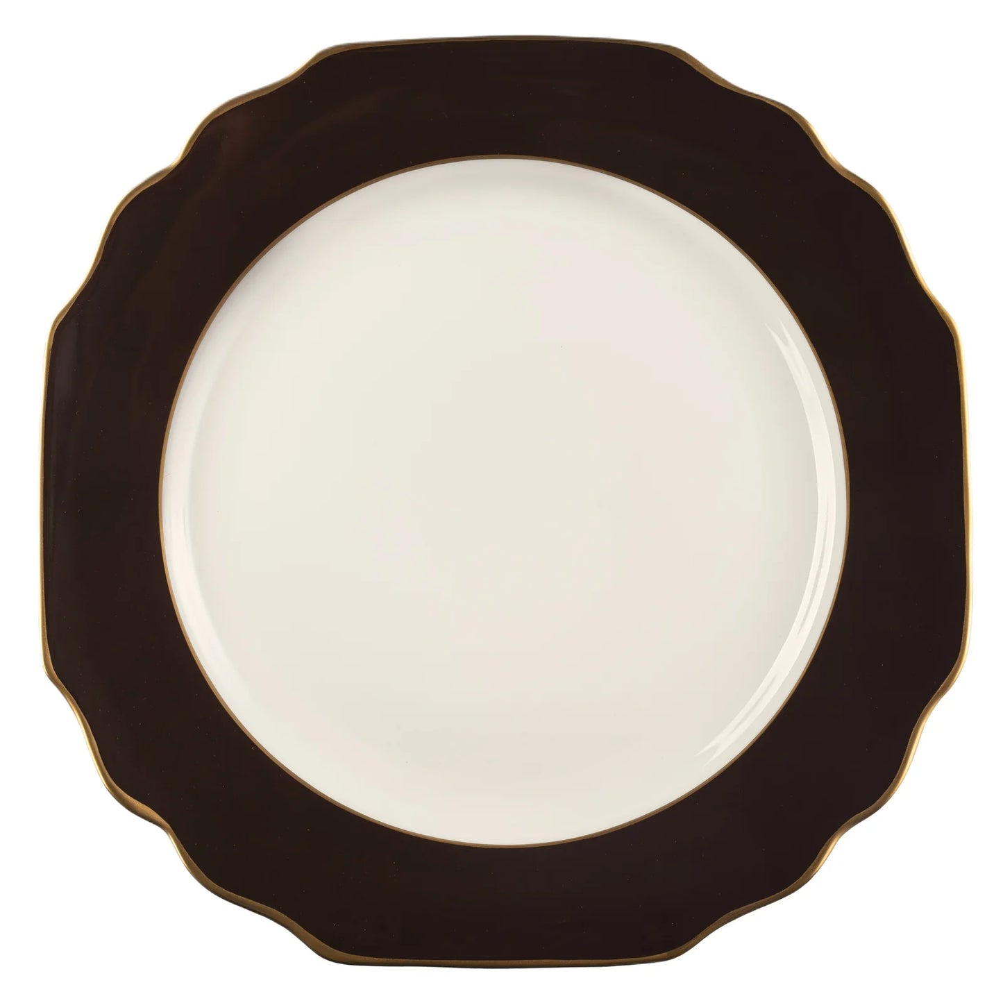 Georgian Colorsheen Salad Plate with Gold Trim (7 colors)
