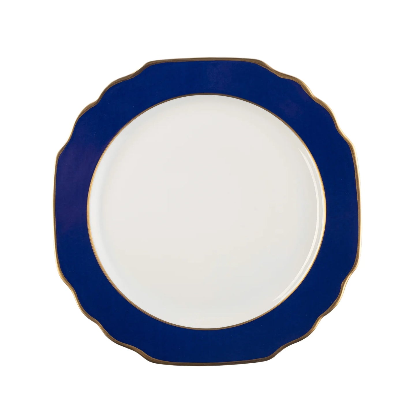 Georgian Colorsheen Salad Plate with Gold Trim (7 colors)