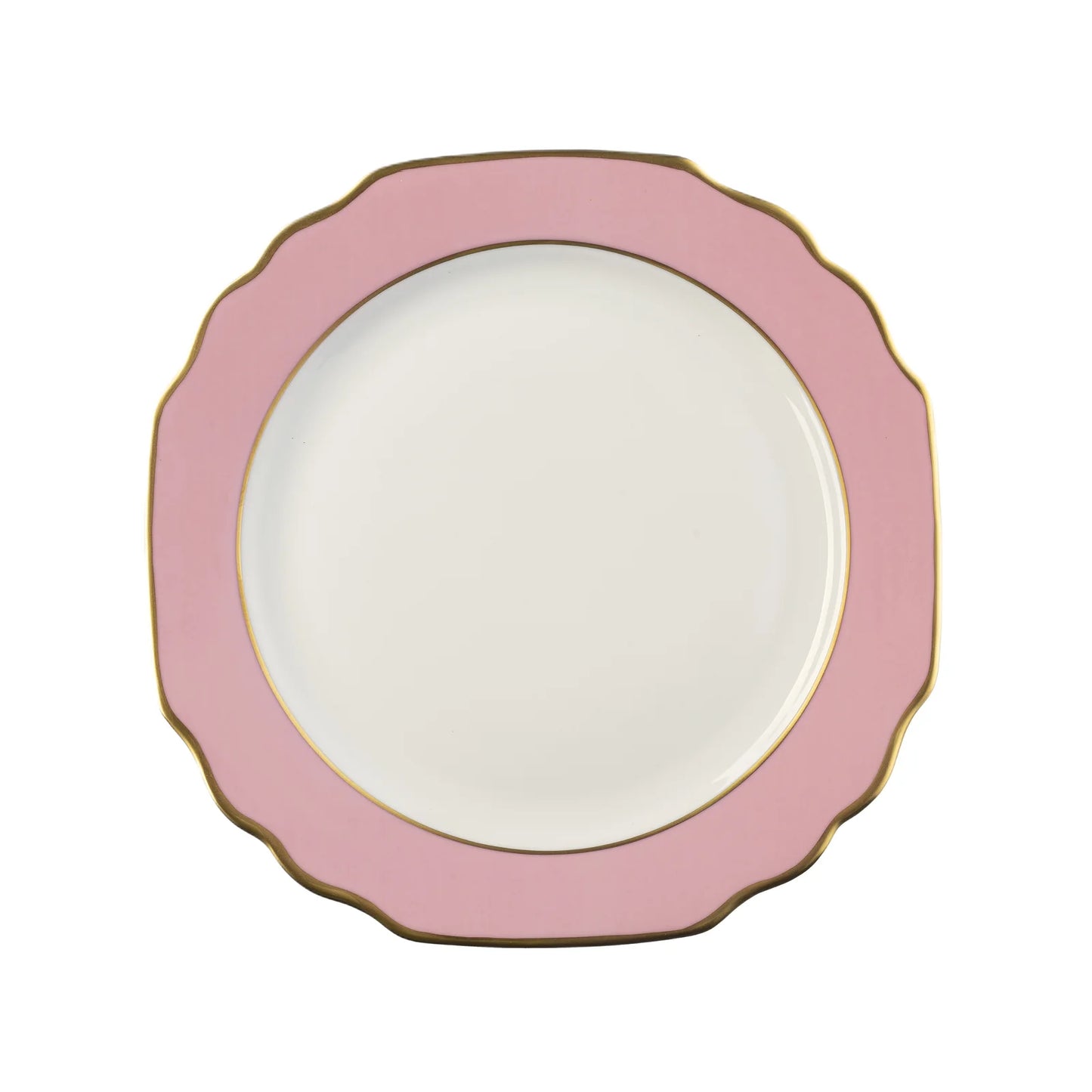 Georgian Colorsheen Salad Plate with Gold Trim (7 colors)
