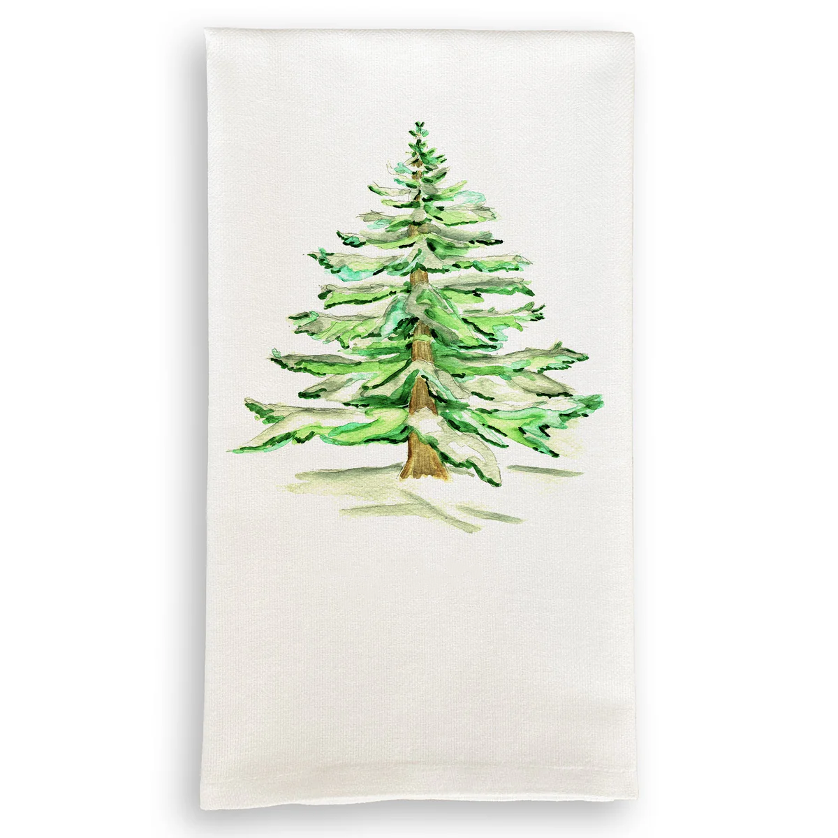Wintery Tree Hand Kitchen Towel